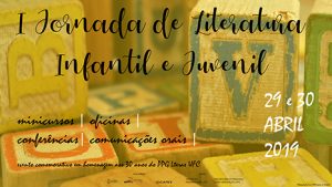 Cartaz da I Jornada de Literatura Infantil e Juvenil